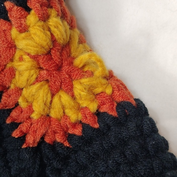 Crochet Bucket Hat Handmade with Colorful Stitching - Picture 9 of 9